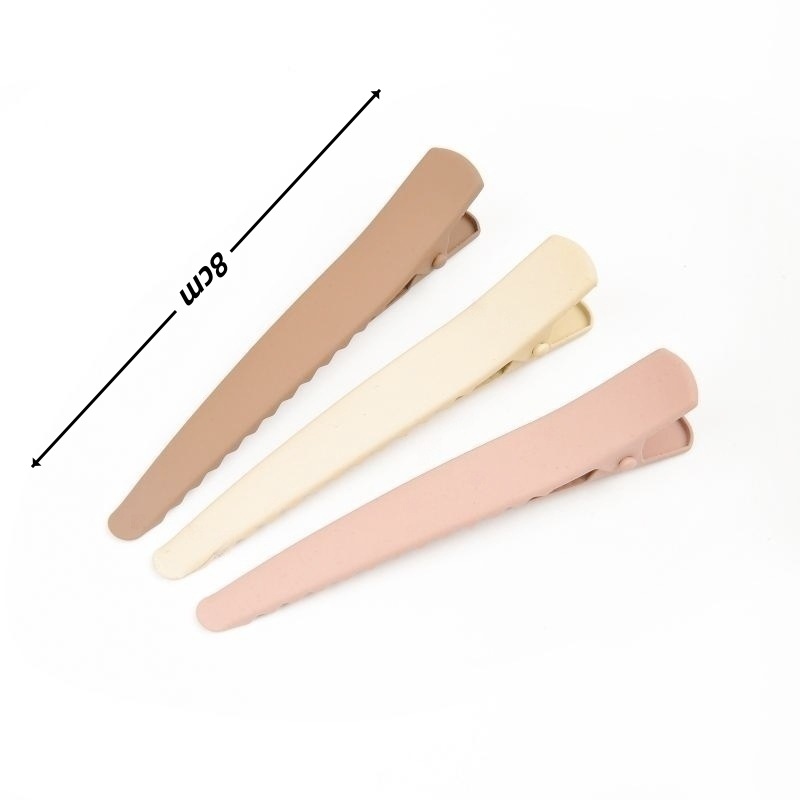 Pinzas de Pato en Colores Pastel - Broches Laterales con Acabado en Esmalte 