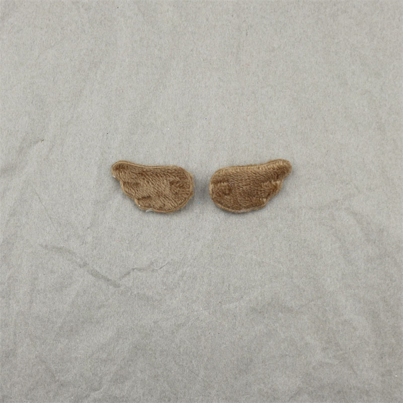 Alas de Felpa Doble Cara de 3cm - Componentes para Fabricación de Accesorios de Pelo, Ropa y Juguetes - Proveedor Mayorista