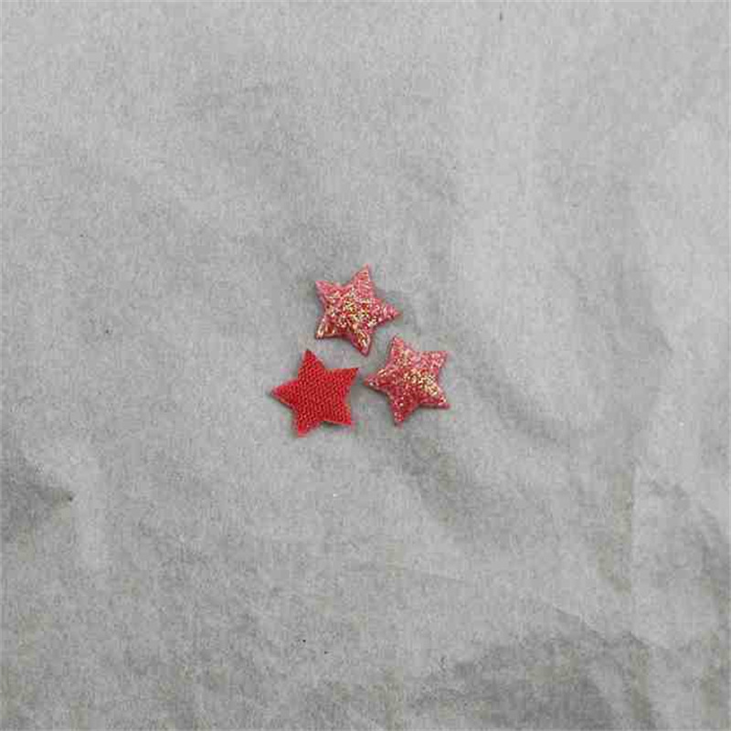 Estrellas Brillantes de 1.3cm con Estampado - Componentes para Fabricación de Accesorios de Pelo, Ropa de Muñecas y Manualidades - Proveedor Mayorista