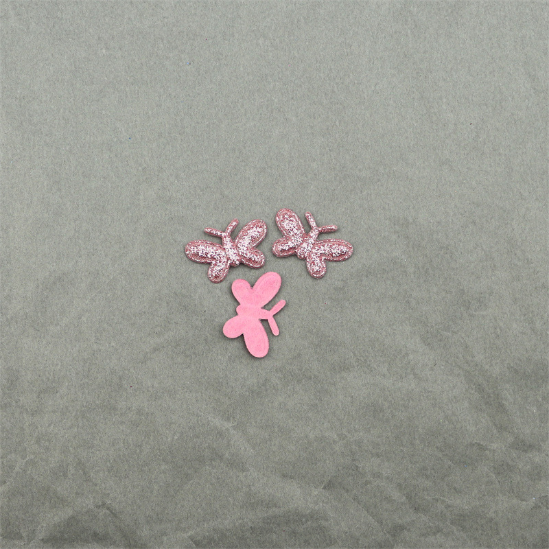 Mariposas Brillantes de Colores con Purpurina - Componentes para Fabricación de Accesorios de Pelo, Juguetes y Manualidades - Proveedor Mayorista