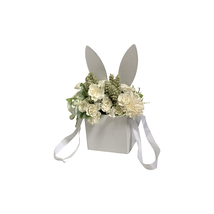 Caja Plegable con Diseño de Conejo para Flores | EN STOCK | Para Mayoristas