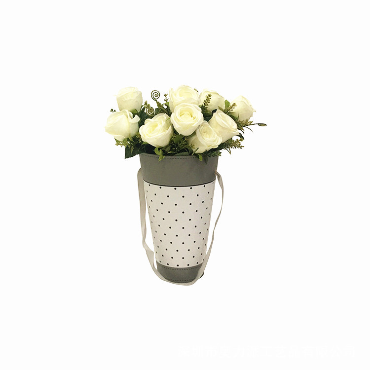 Cubeta Helado con Estampado Fresco para Flores | Diseño Moderno | EN STOCK | Para Mayoristas