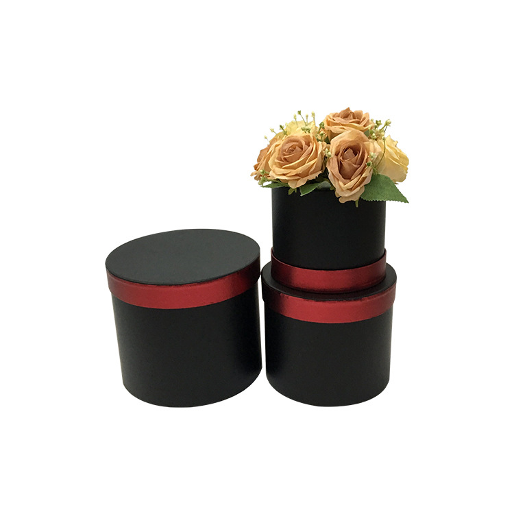 Juego de 3 Cajas Redondas para Flores | Diseño Minimalista | Para Mayoristas