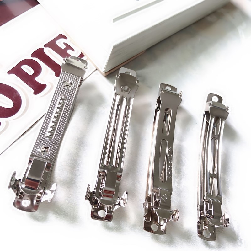 Pinzas de Resorte Profesionales de 8CM - Juego de 3 Láminas de Acero