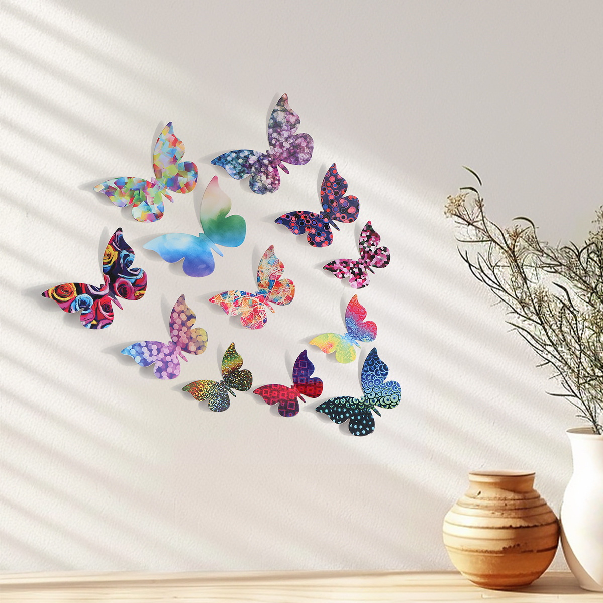 Mariposas de Papel Huecas 3D para Decoración - Lote para Bodas, Fiestas y Eventos - Diseño Elegante y Liviano - Ideal para Vendedores de Amazon y Mayoristas