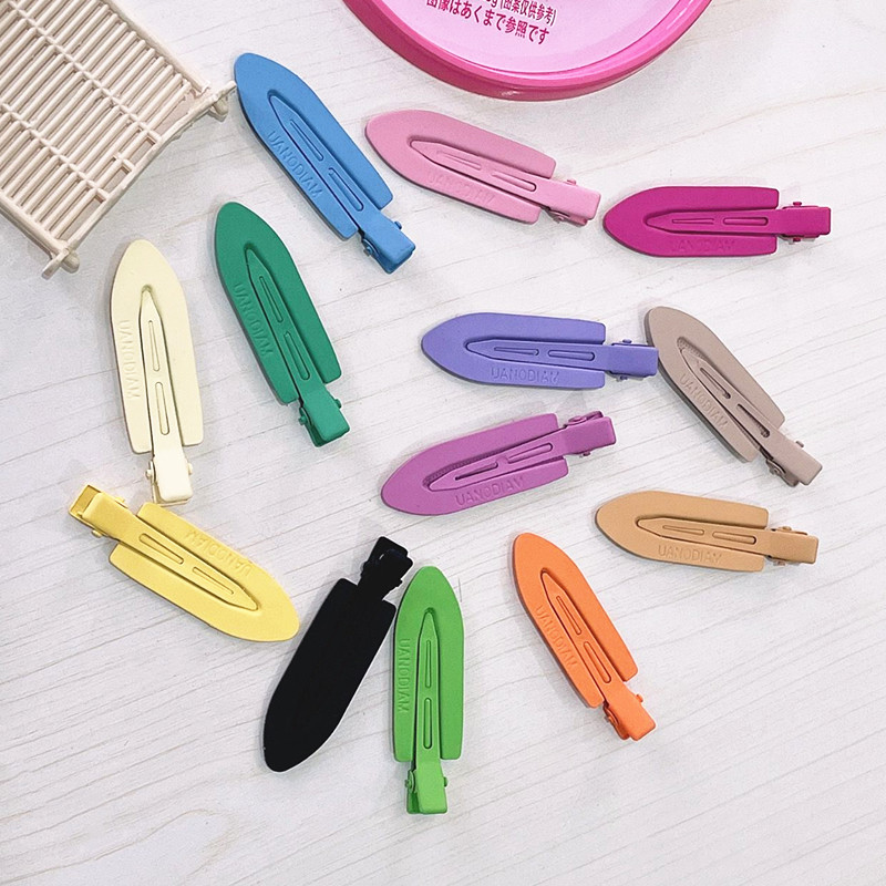 Pinzas de Pato Antideslizantes en Colores Pastel - Accesorios para Flequillo con Acabado Suave