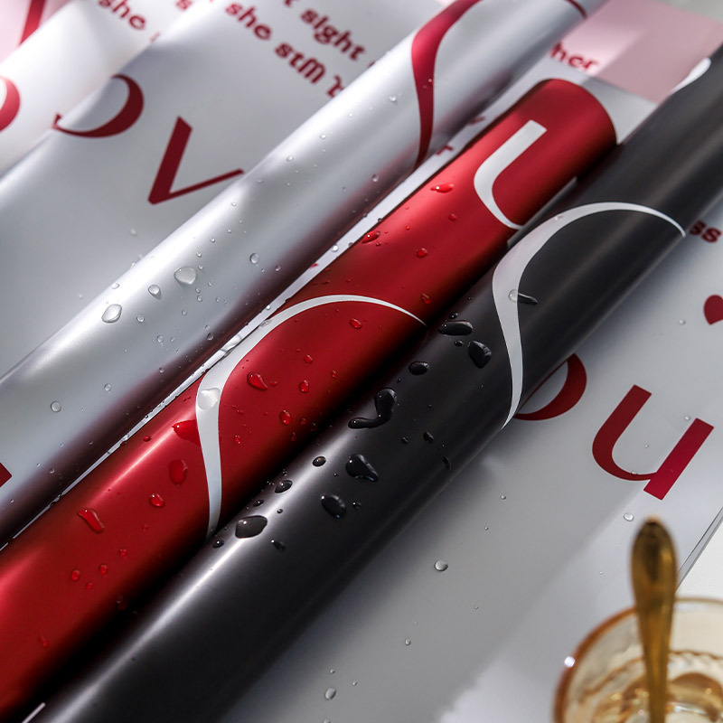 Papel para Ramos en Esfera/Round Bouquet con Letras 'Te Amo' - Tendencia en Redes 2025 - Material Premium para Floristerías - Venta Exclusiva al por Mayor