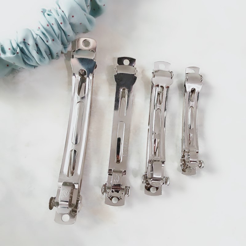 Pinzas de Resorte Coreanas Premium de 3 Piezas - Accesorios para Cabello de Acero Inoxidable