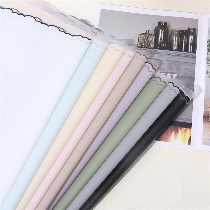 Papel para Rosas de San Valentín Personalizable - Translúcido e Impermeable - Papel de Regalo para Flores - Proveedor Mayorista con Mínimo de Pedido