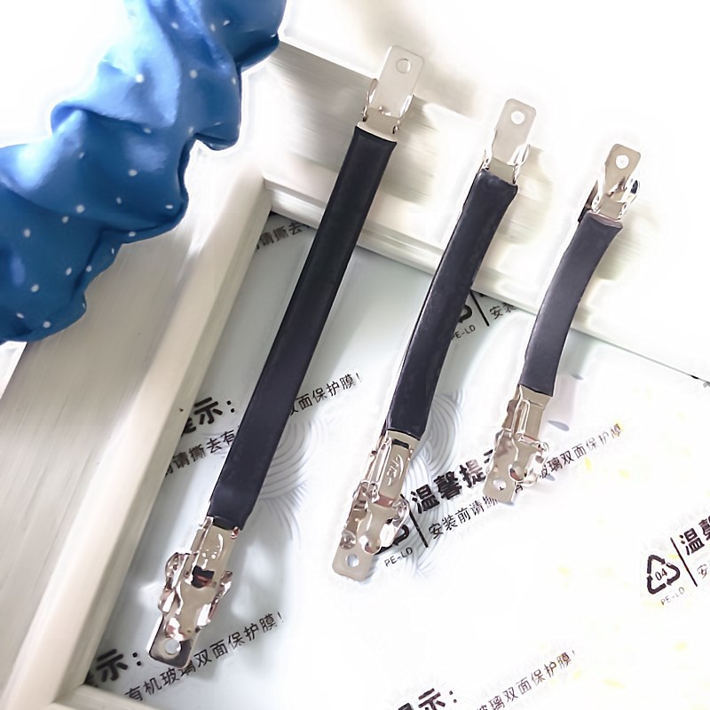 Pinzas de Resorte Coreanas Delgadas de 2 Piezas - Accesorios para Cabello con Forro Antideslizante