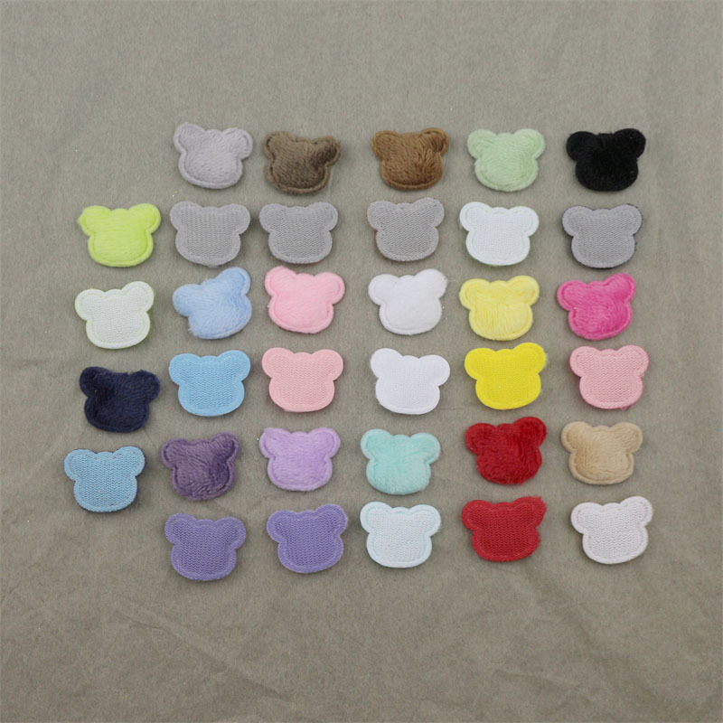 Ositos de Felpa de 2cm - Componentes para Fabricación de Accesorios de Pelo, Ropa, Calzado y Productos para Mascotas - Proveedor Mayorista