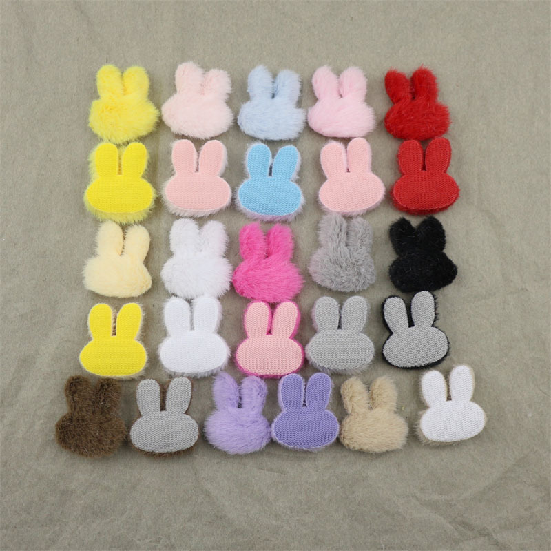 Conejos Mini de Piel Sintética de 2.3cm - Componentes para Fabricación de Accesorios de Pelo, Ropa, Juguetes y Manualidades - Proveedor Mayorista