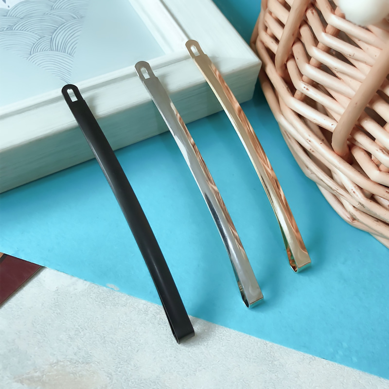 Pinzas Rectas Coreanas con Agujeros - Accesorios para Cabello con Letras Inglesas