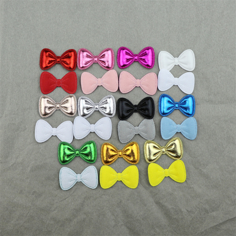 Moños de Tela Dorada de 3cm - Componentes para Decoración de Pasteles, Accesorios de Pelo y Manualidades - Proveedor Mayorista