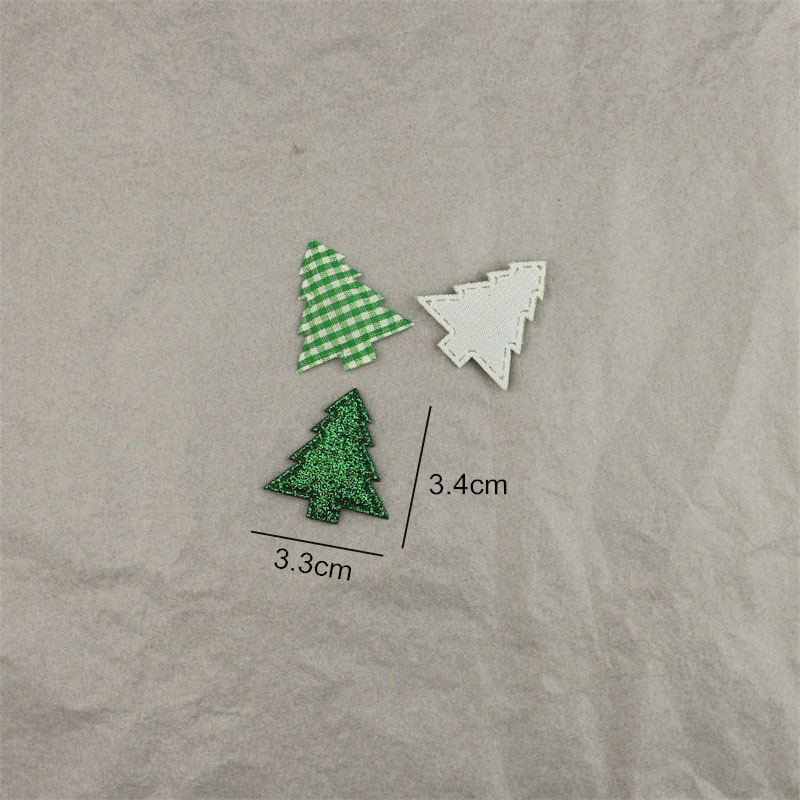 Árboles de Navidad Verdes para Manualidades - Componentes para Fabricación de Accesorios de Pelo, Gorros, Regalos y Decoración Navideña - Proveedor Mayorista