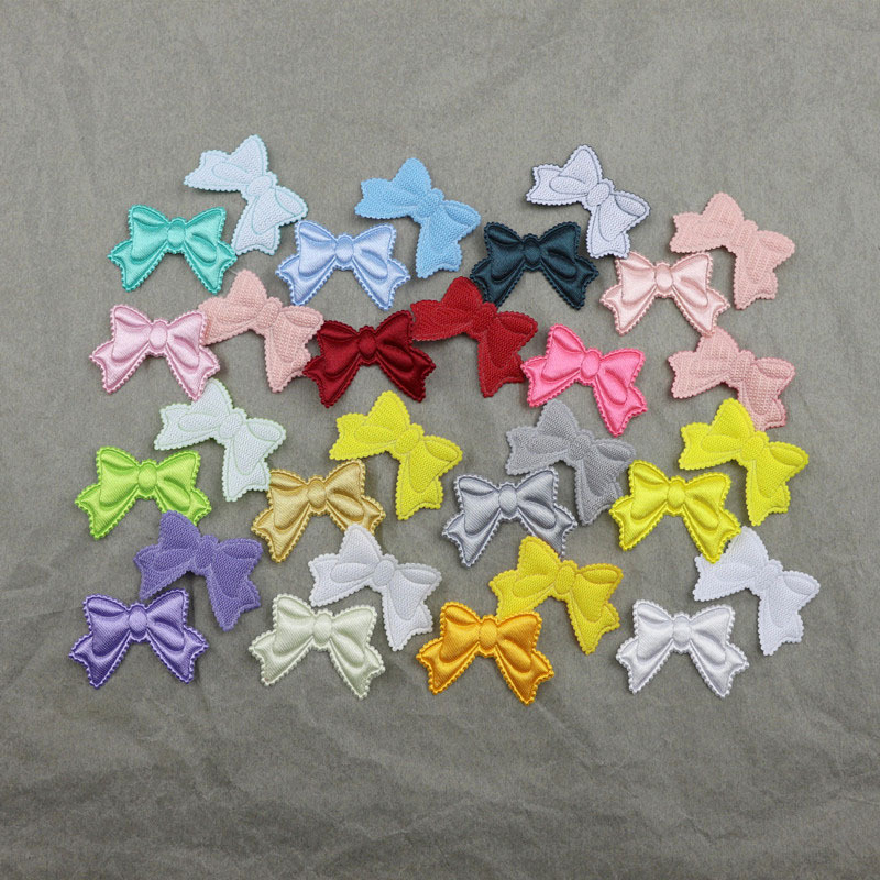 Moños de Satén de 3cm para Muñecas - Componentes para Fabricación de Accesorios de Pelo, Ropa de Muñecas y Manualidades - Proveedor Mayorista