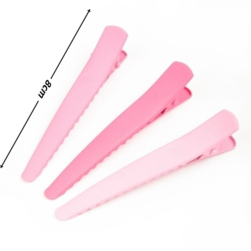 Pinzas de Pato en Colores Pastel - Broches Laterales con Acabado en Esmalte 