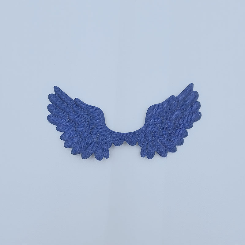 Alas de Ángel de Satén con Estampado por Ultrasonido - Componentes para Decoración de Pasteles, Fabricación de Accesorios, Ropa y Juguetes - Proveedor Mayorista 