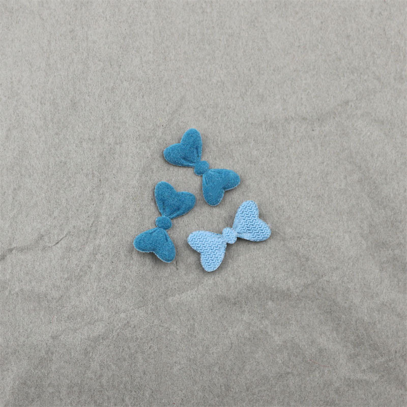 Moños de Tela Aterciopelada de 1.5cm - Componentes de Precisión para Fabricación de Accesorios de Pelo, Ropa, Calzado y Manualidades - Proveedor Mayorista 