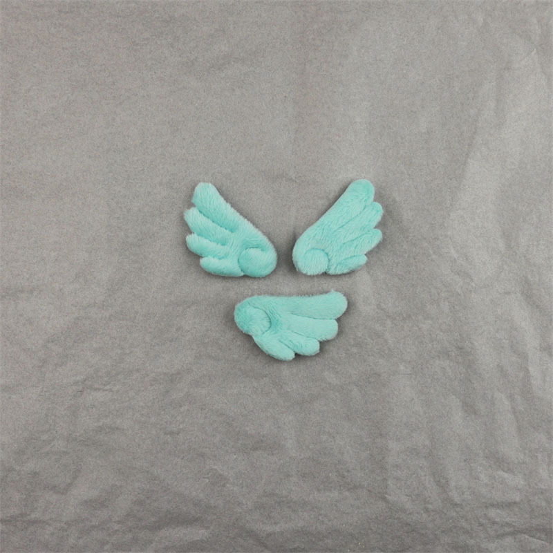 Alas de Ángel de Felpa Doble Cara de 4cm - Componentes para Fabricación de Accesorios de Pelo, Ropa y Manualidades - Proveedor Mayorista