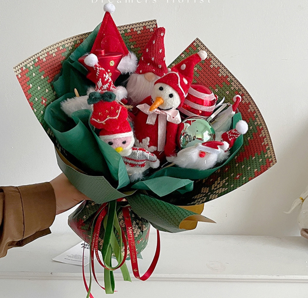 Papel de Regalo Navideño con Estampado de Suéter - Para Ramos Florales y Regalos de Nochebuena