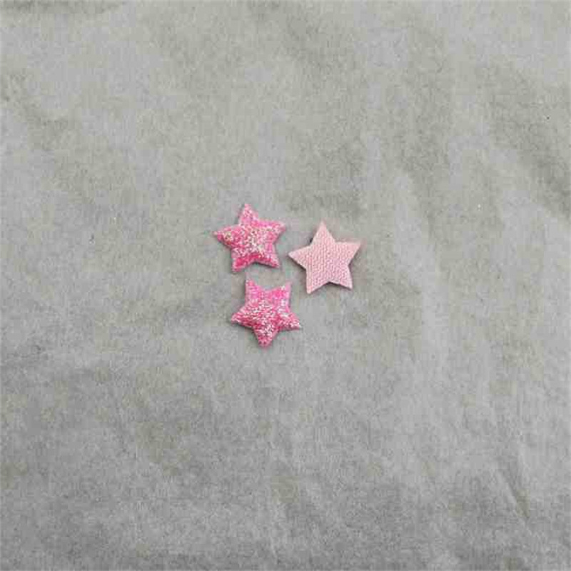 Estrellas Brillantes de 1.3cm con Estampado - Componentes para Fabricación de Accesorios de Pelo, Ropa de Muñecas y Manualidades - Proveedor Mayorista