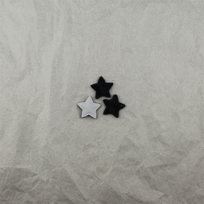 Estrellas de Felpa de 2.5cm para Muñecas - Componentes para Fabricación de Accesorios de Pelo, Ropa y Manualidades - Proveedor Mayorista