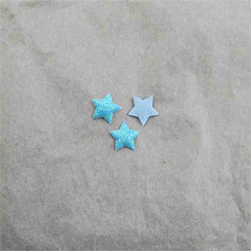 Estrellas Brillantes de 1.3cm con Estampado - Componentes para Fabricación de Accesorios de Pelo, Ropa de Muñecas y Manualidades - Proveedor Mayorista