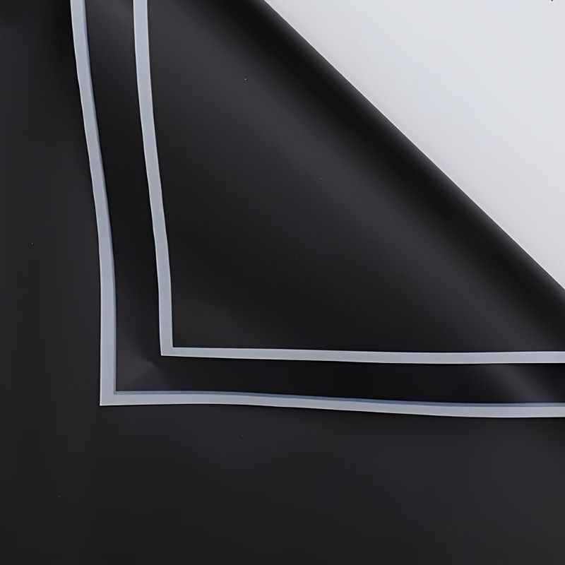 Film Translúcido para Envolver Flores con Borde Dorado - Papel Impermeable de Alta Gama para Bouquets - Fabricante para Venta al por Mayor (Mín. 50 Unidades)