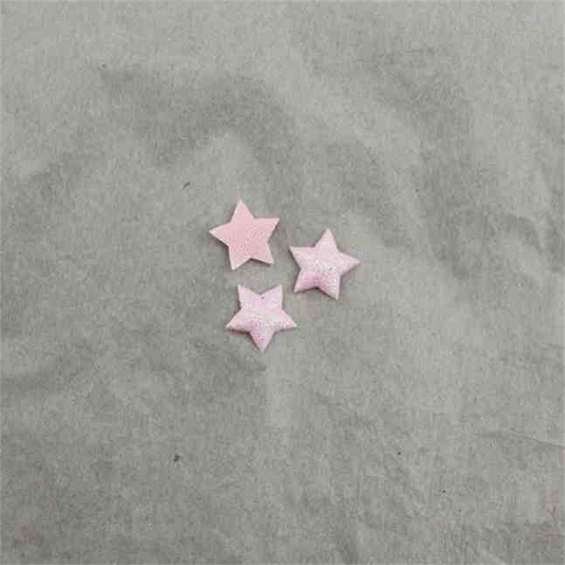 Estrellas Brillantes de 1.3cm con Estampado - Componentes para Fabricación de Accesorios de Pelo, Ropa de Muñecas y Manualidades - Proveedor Mayorista