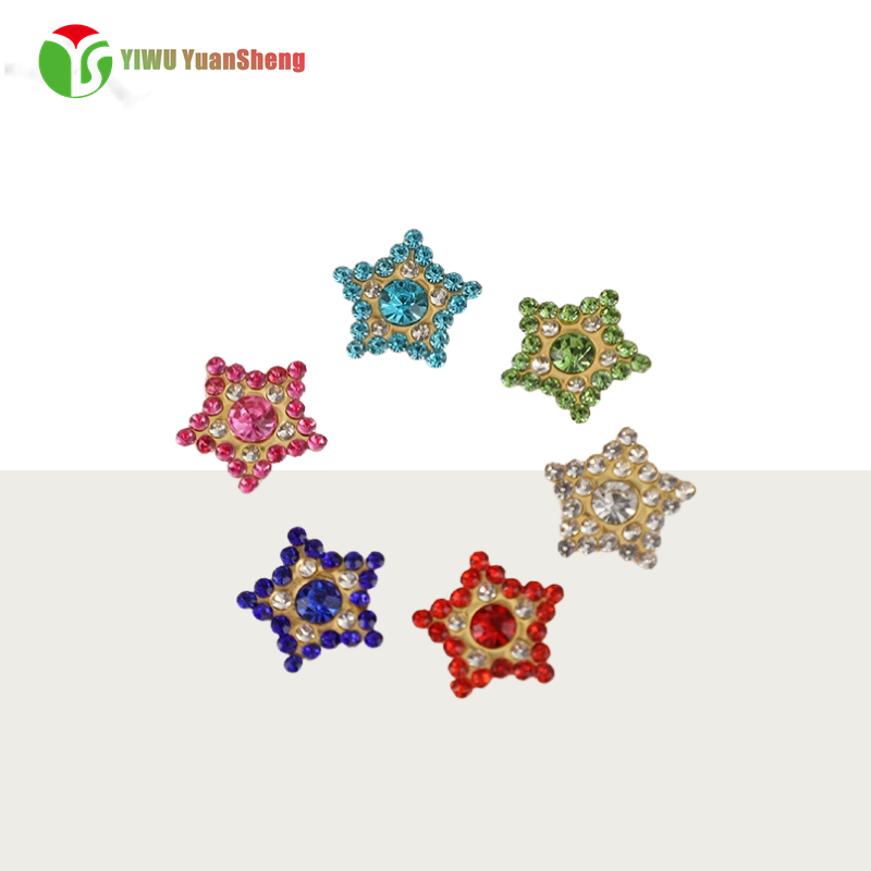 Glass Rhinestone  five-pointed star