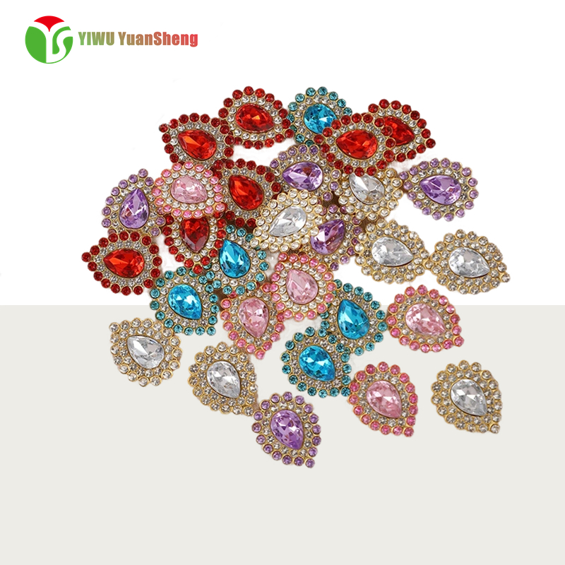 Glass Rhinestone drop shape