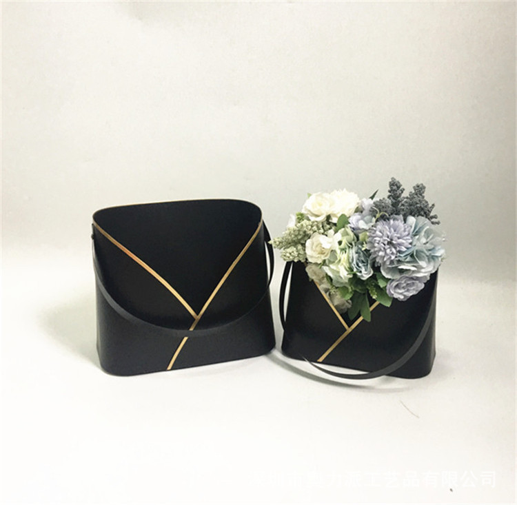 Juego de 2 Cestas con Asas para Flores con Stock Inmediato Olipai - Para Arreglos Florales y Regalos - Venta al por Mayor para Importadores y Mayoristas