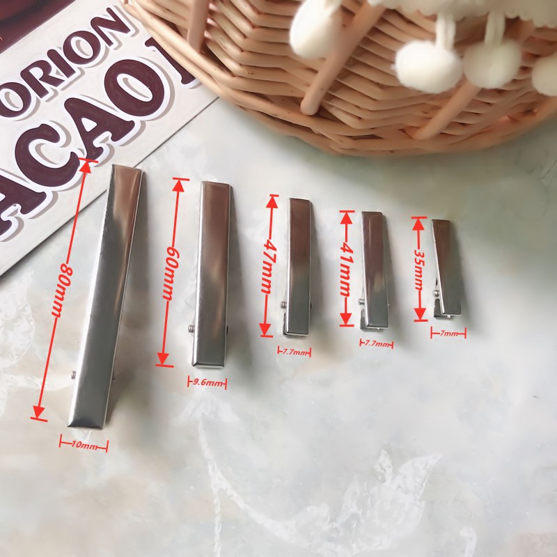 Pinzas de Pato Reforzadas para DIY - Mayorista de Accesorios para Cabello en Esmalte