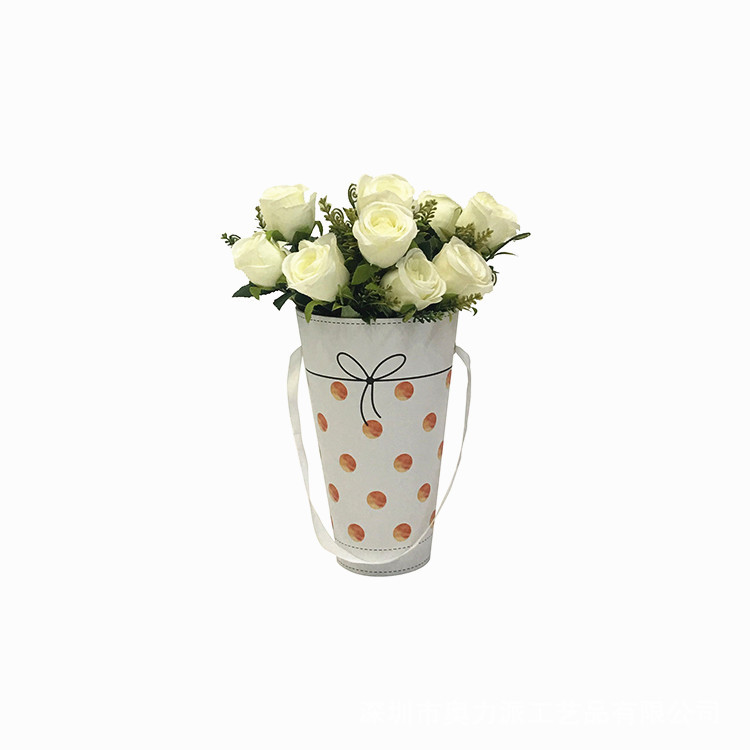 Cubeta Helado con Estampado Fresco para Flores | Diseño Moderno | EN STOCK | Para Mayoristas