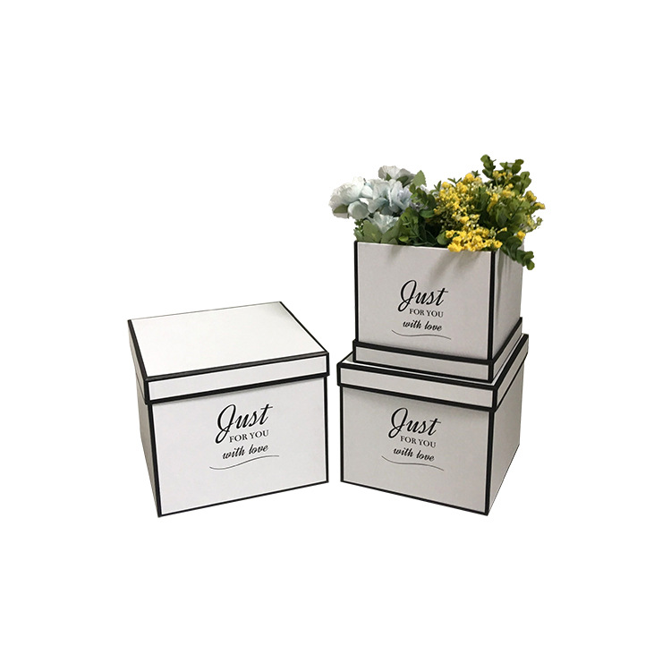 Juego de 3 Cajas Cuadradas Minimalistas | Fabricante Directo | Para Mayoristas