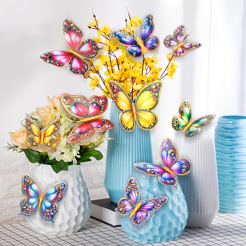 Mariposas Magnéticas 3D Ultra Realistas - Imán Fuerte para Nevera y Superficies Metálicas - Decoración Moderna para Hogar y Oficina - Ideal para Vendedores de Amazon y Mayoreo