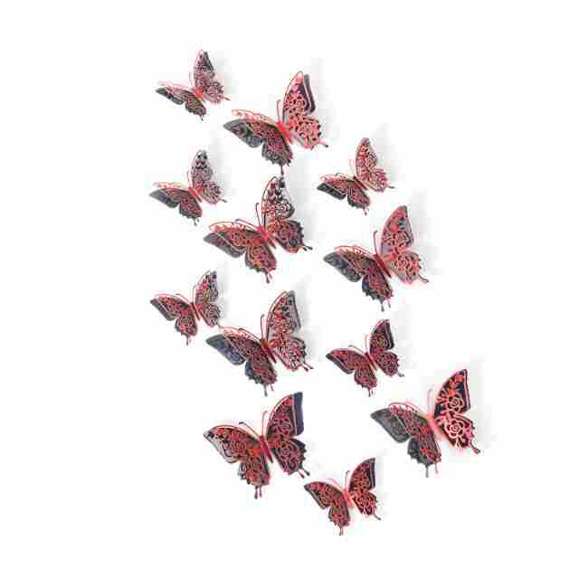 Mariposas 3D de Doble Capa para Fiestas - Decoración Calada de Mesa y Pared para Ambientación - Diseño de Papel para Fondos y Exportación - Set para Mayoristas