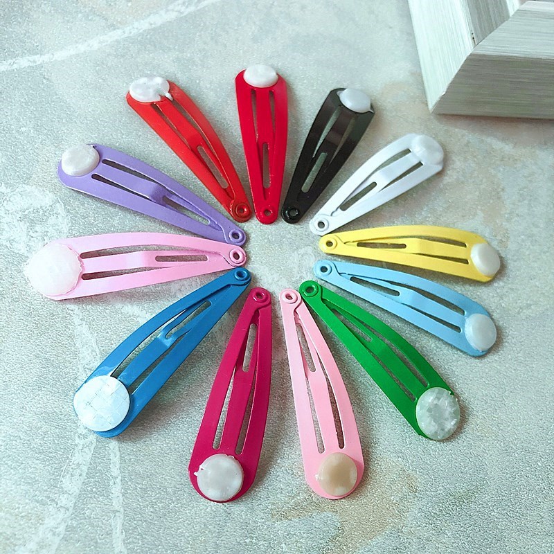 Set de Broches BB en Colores Pastel - Pinzas Laterales para Niños con Acabado en Esmalte