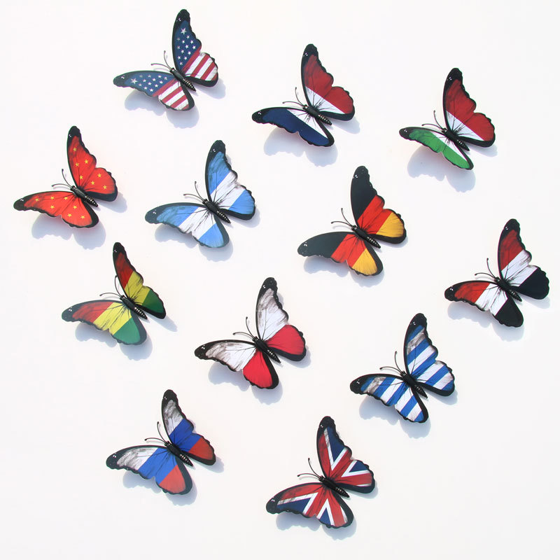 Mariposas Magnéticas 3D de Colores para Nevera y Pared - Adhesivos Creativos para Decoración del Hogar - Ideales para Amazon FBA y Mayoristas