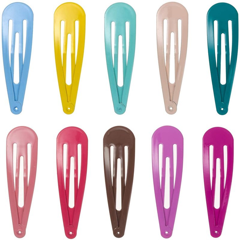 Set de Broches BB Macaron de 5CM - Pinzas en Forma de Lágrima con Esmalte de Alta Calidad