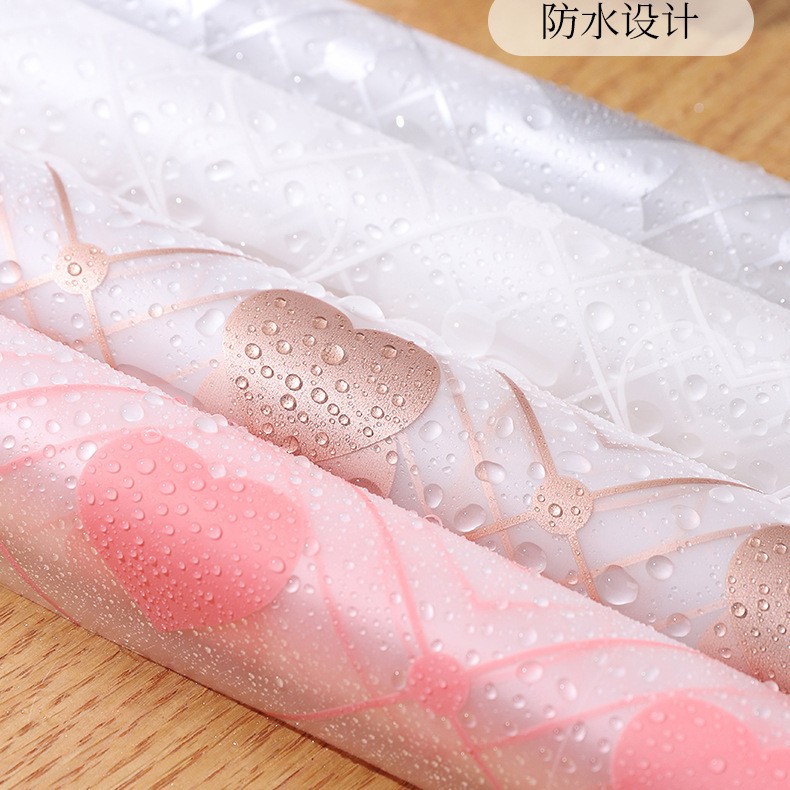 Film Mate para Envolver Flores con Diseño 'Corazones Radiantes' - Estilo Moderno y Fresco - Papel Impermeable para Florerías Jóvenes - Venta al por Mayor (Nuevo Diseño 2024)