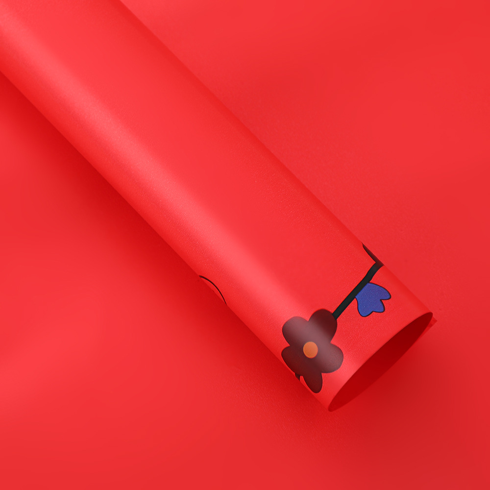 Papel para Flores con Estampado de Flores Multicolor - Estilo Europeo Elegante (Tipo Ouya) - Papel Impermeable Extra Grueso - Fabricante de Exportación para Venta al por Mayor