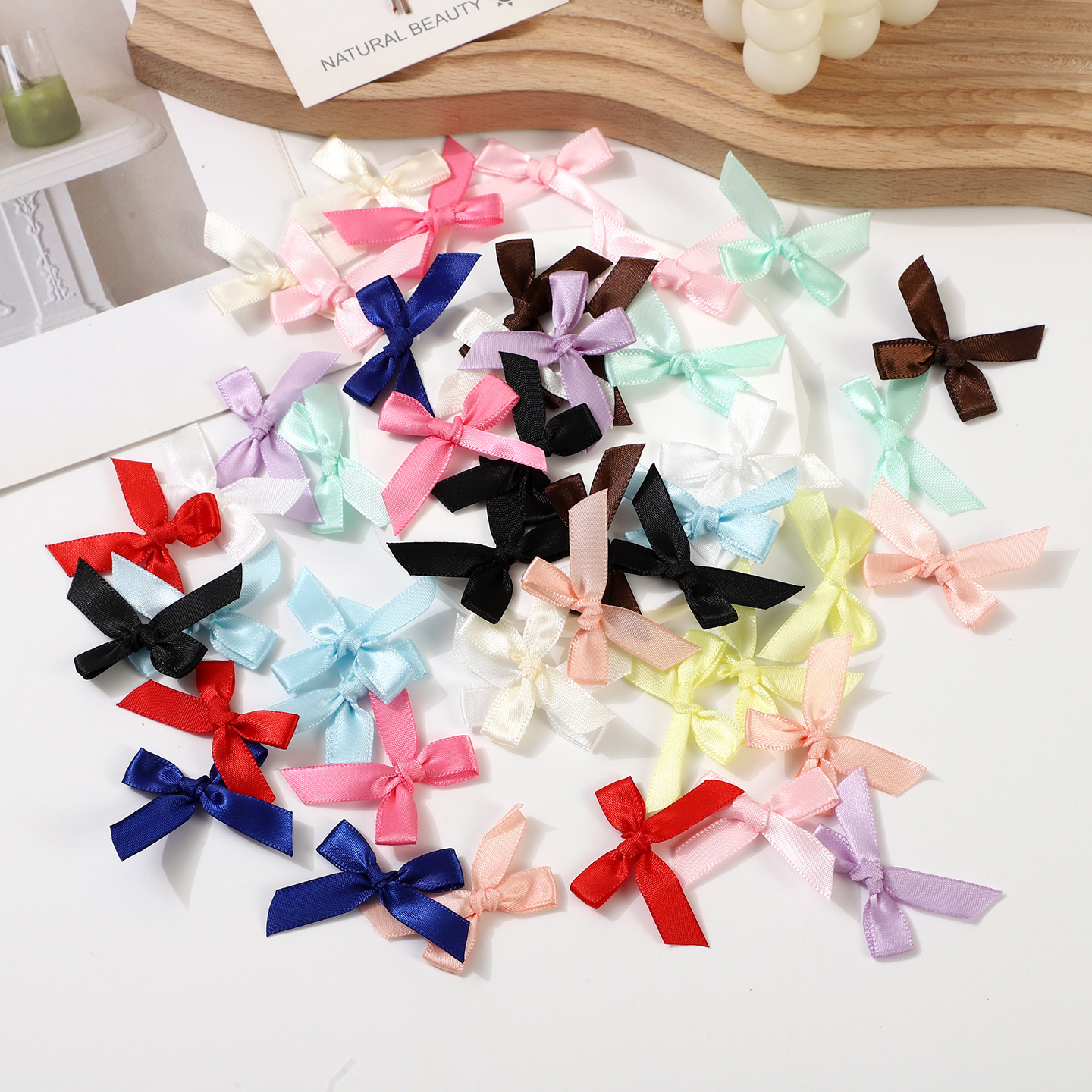 Moños de Tela en Stock - Componentes para Fabricación de Accesorios de Pelo, Ropa y Calzado - Proveedor Mayorista con Envío Inmediato 