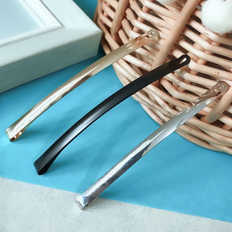 Pinzas Rectas Coreanas con Agujeros - Accesorios para Cabello con Letras Inglesas