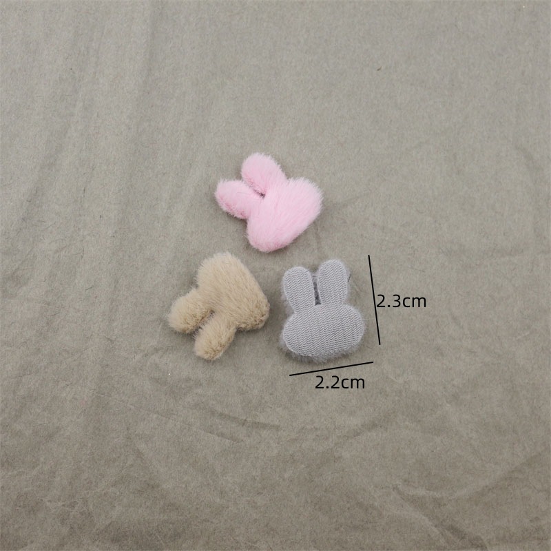Conejos Mini de Piel Sintética de 2.3cm - Componentes para Fabricación de Accesorios de Pelo, Ropa, Juguetes y Manualidades - Proveedor Mayorista