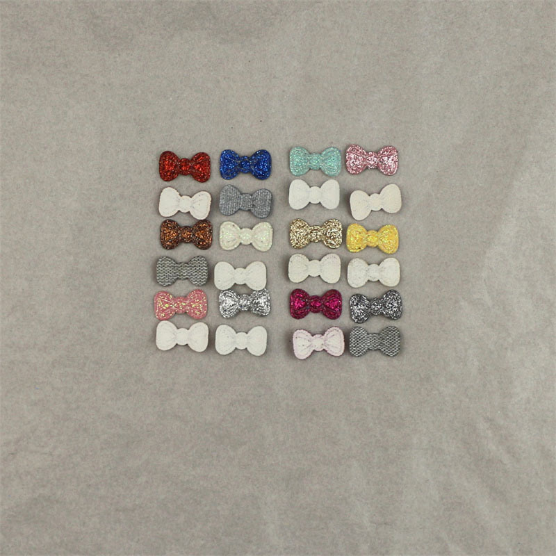 Moños Mini de Cuero de 1.5cm - Componentes para Fabricación de Accesorios de Pelo, Ropa y Juguetes - Proveedor Mayorista 