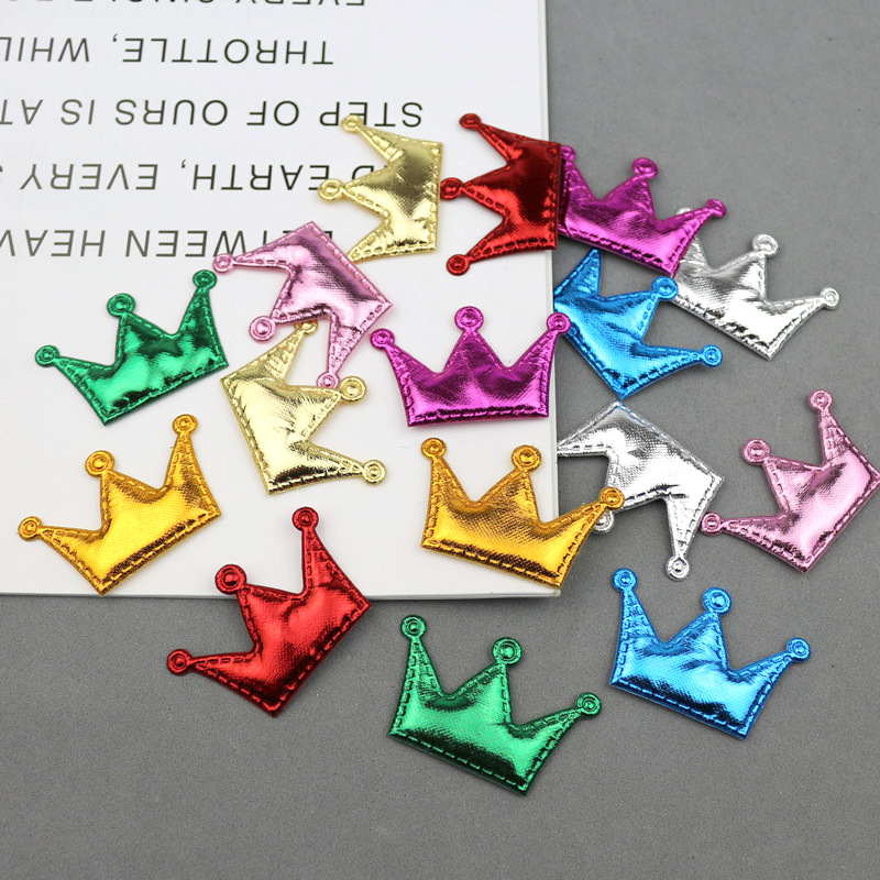 Corazones, Estrellas y Coronas Brillantes con Estampado - Kit de Componentes para Fabricación de Accesorios Infantiles - Proveedor Mayorista 