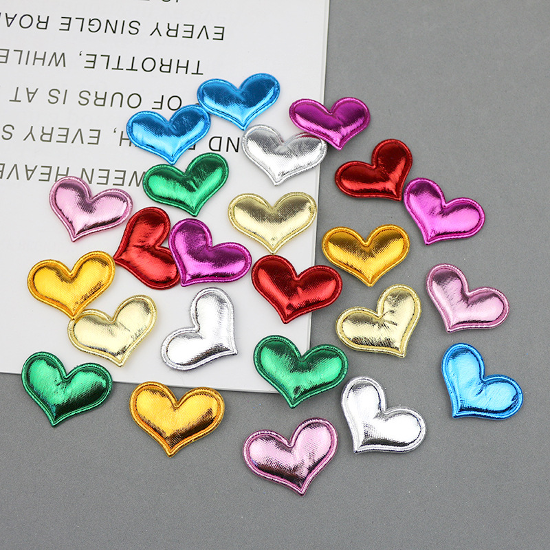 Corazones, Estrellas y Coronas Brillantes con Estampado - Kit de Componentes para Fabricación de Accesorios Infantiles - Proveedor Mayorista 