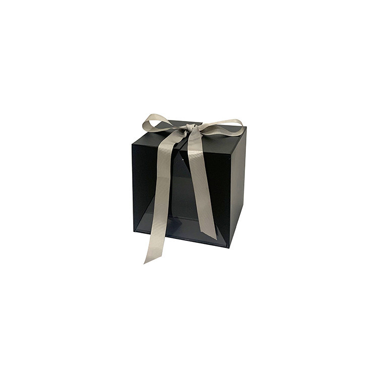 Caja de Regalo Cuadrada de Doble Abertura con Ventana Olipai - Para Flores Frescas, Flores Preservadas y Empaque de Lujo - Venta al por Mayor para Proveedores de Regalos